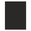 Sunworks Paper, Construction, 9" x 12", Black, PK50 6303